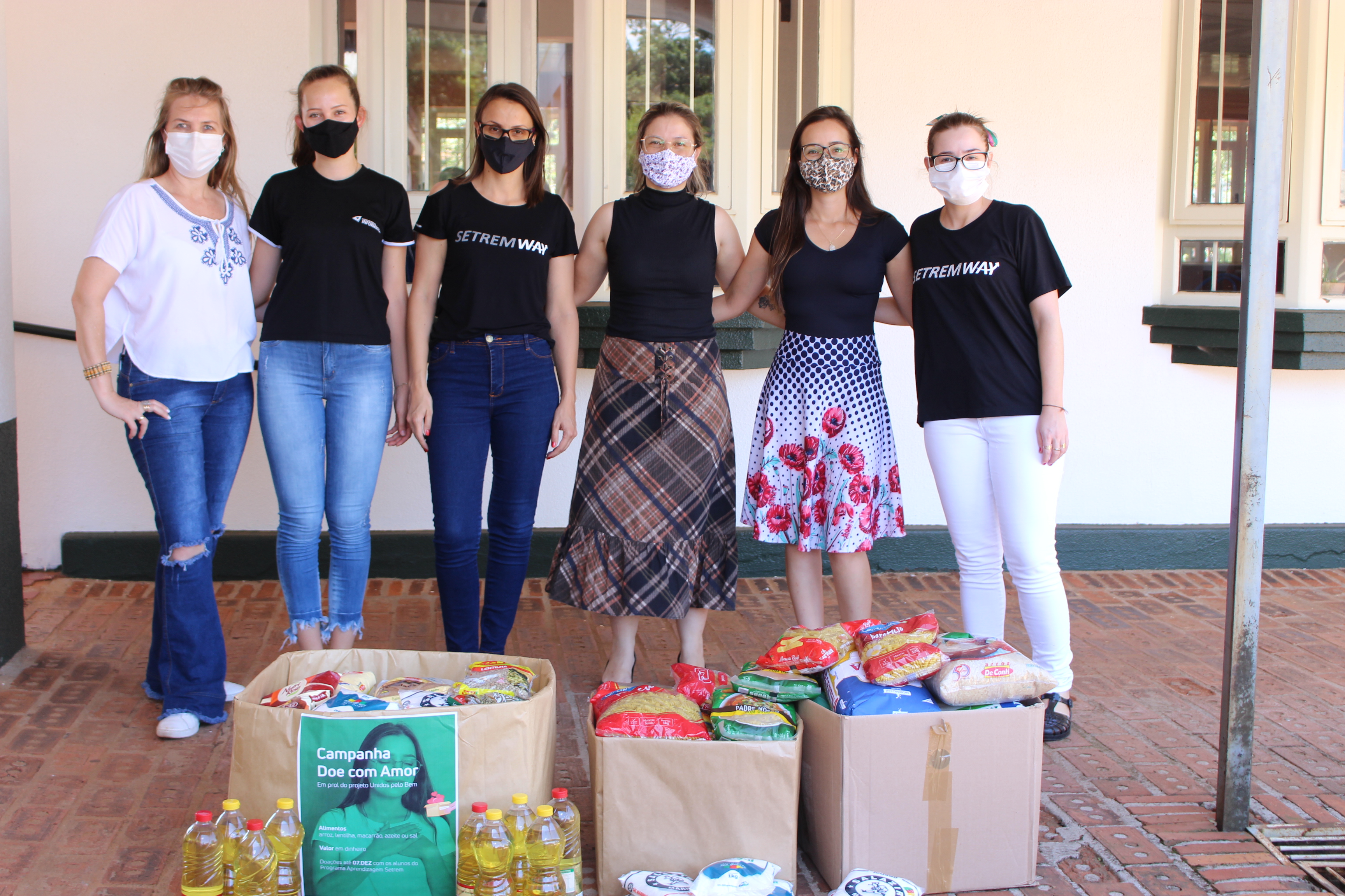Ação social arrecada alimentos para famílias de Três de Maio