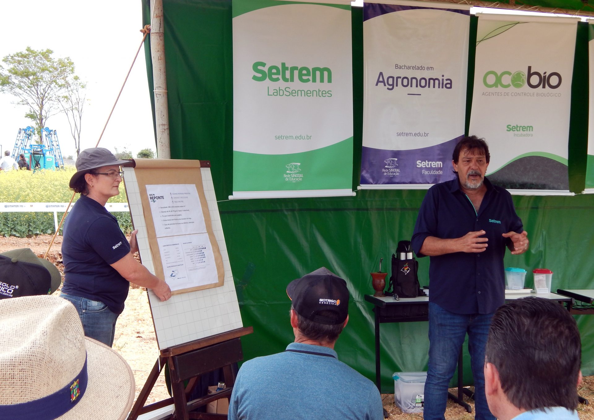 Setrem participa de Dia de Campo do Agronegócio na Expo Terneira 2022