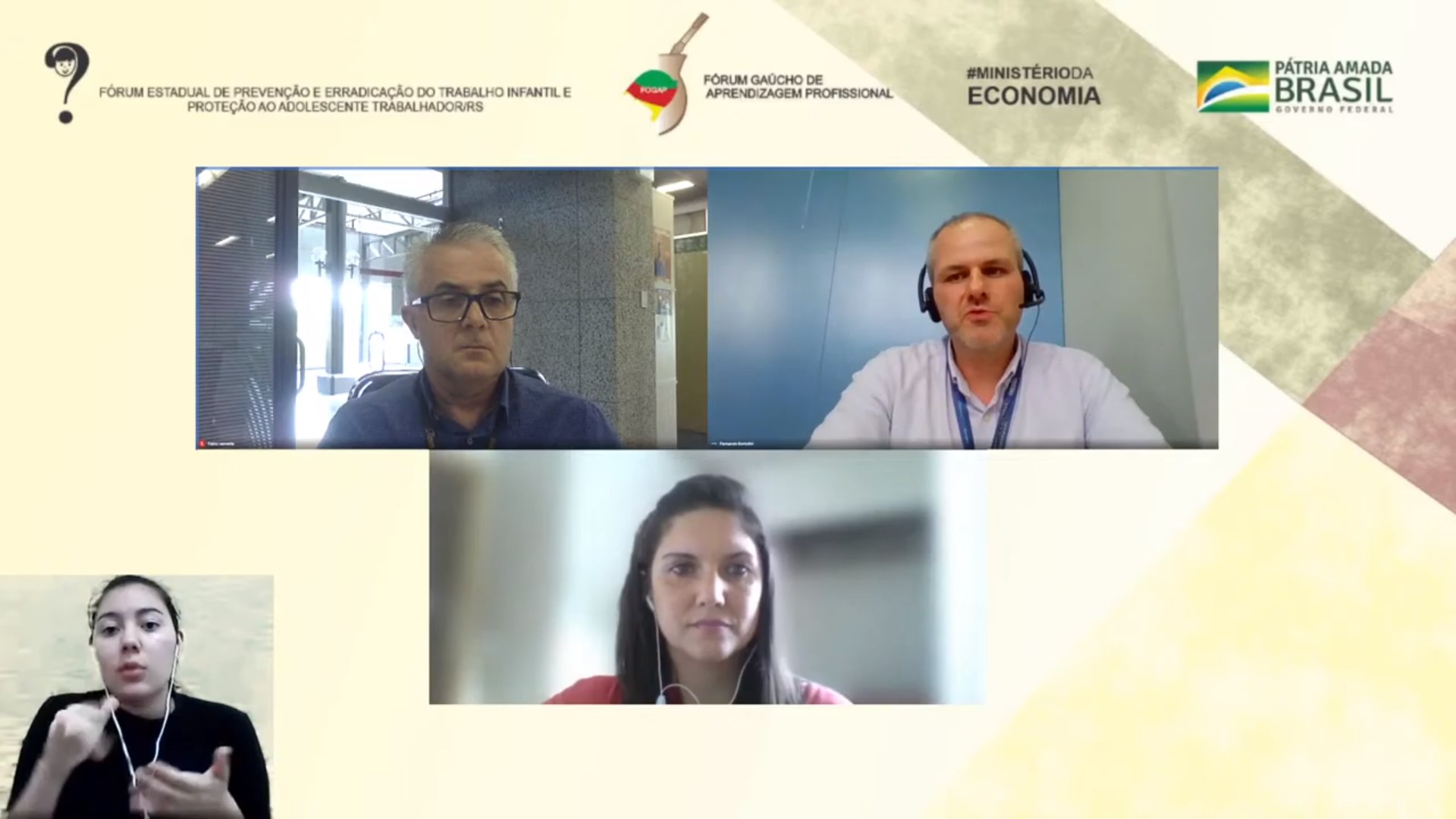 FOGAP promove seminário virtual de Aprendizagem Profissional