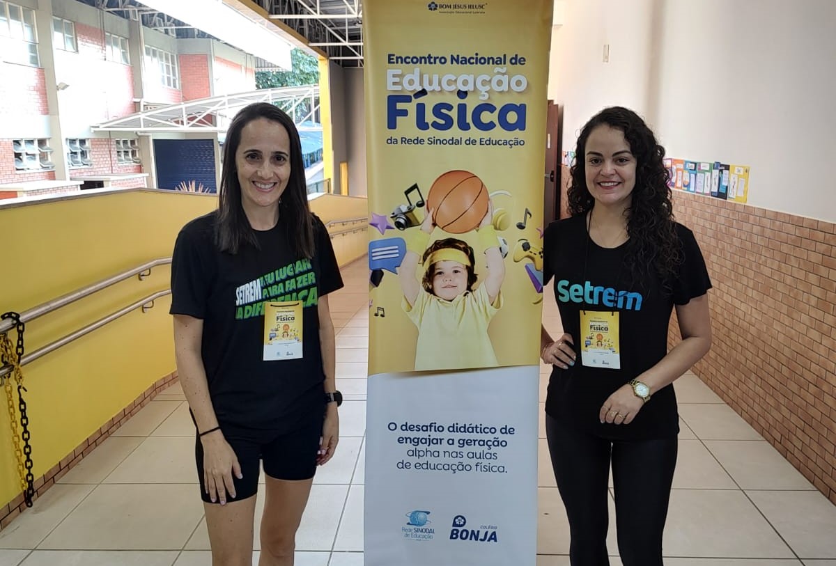 <strong>Professoras da Escola Setrem participam de Encontro Nacional de Educação Física</strong>
