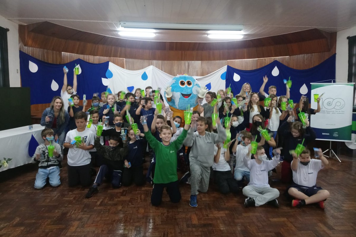 Escola Setrem lança projeto para preservação da água