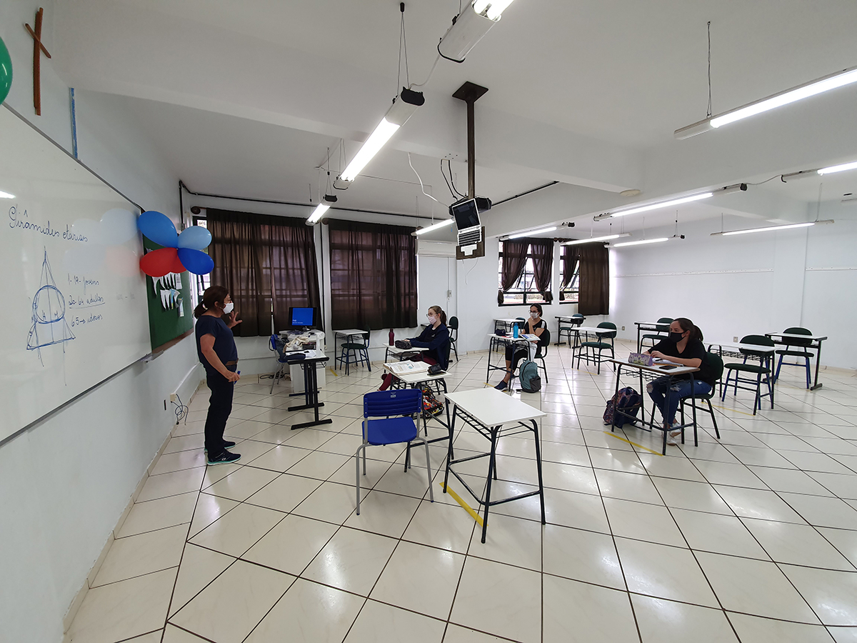 De forma gradual, Setrem retorna com as aulas presenciais