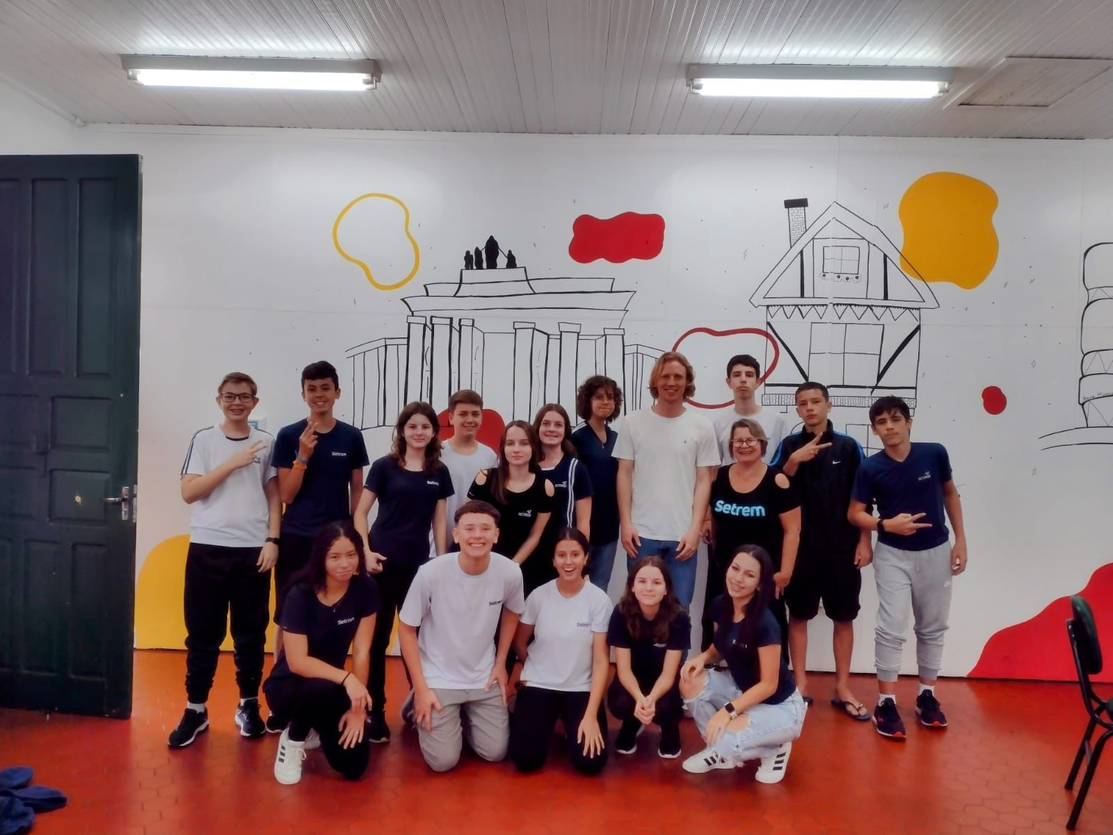 Aulas de Língua Alemã e o projeto Pasch na Setrem
