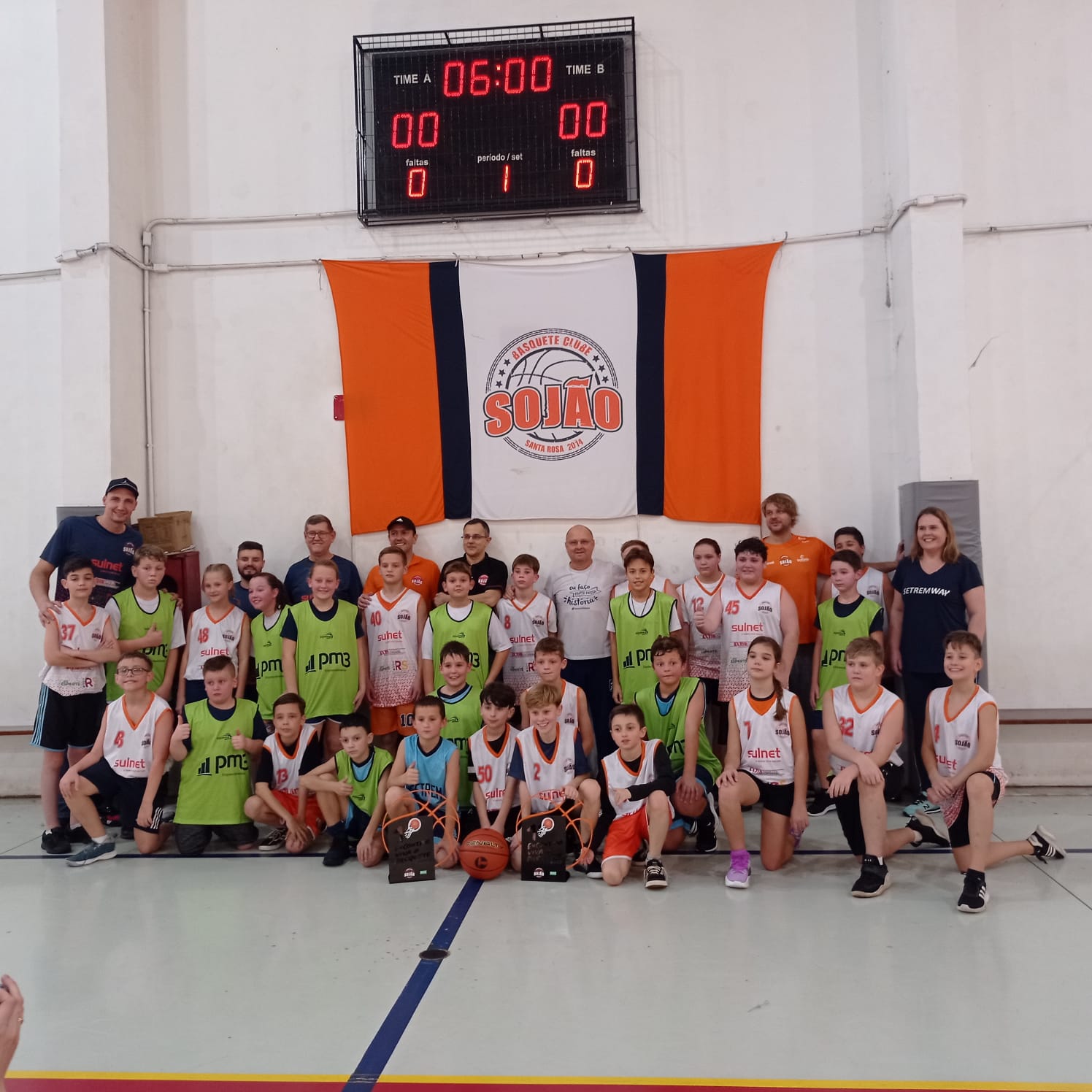 Escola Setrem participa do 1º Encontro Viva o Basquete em Santa Rosa