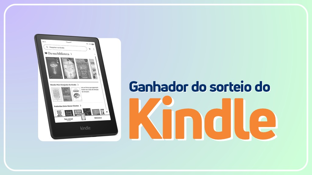 Confira o ganhador do sorteio do Kindle na Pós-graduação Setrem